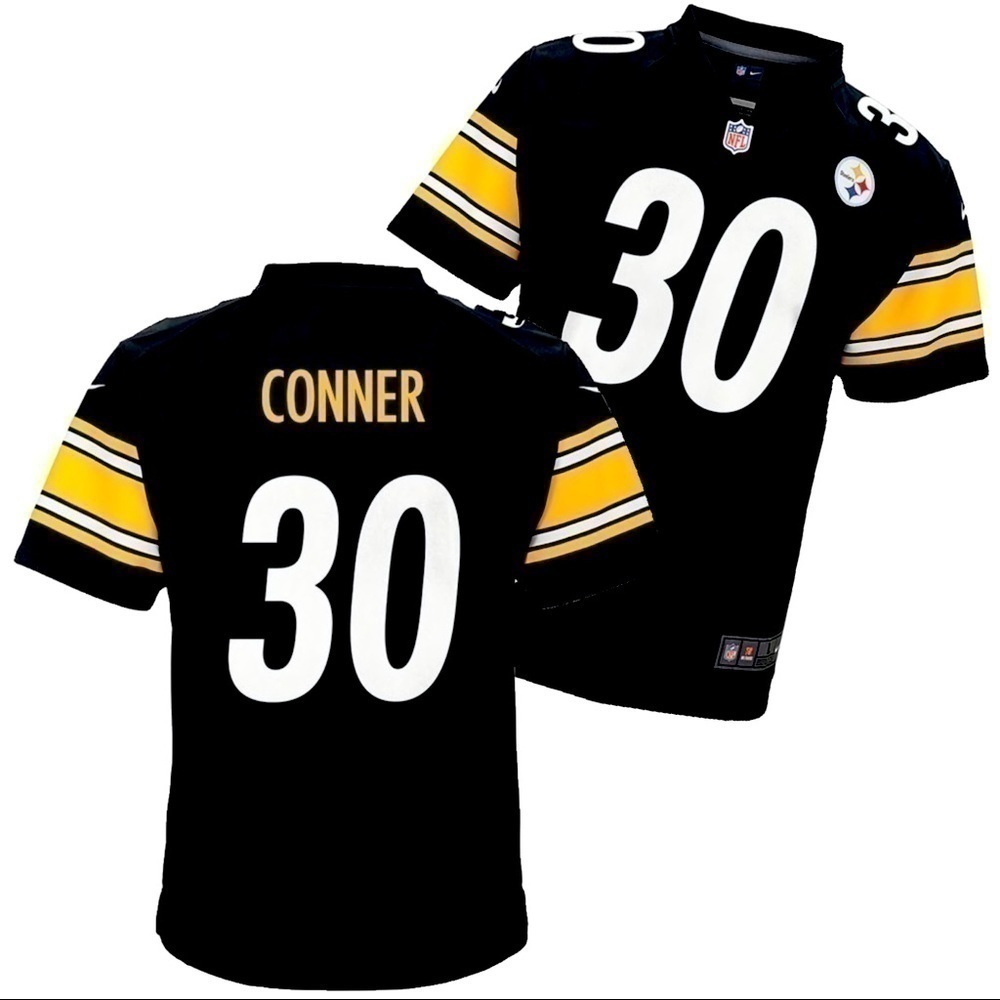 Nike Pittsburgh Steelers James Conner Youth Black Home Football Jersey‌‍‍‍‍‍‍‍‍‍
